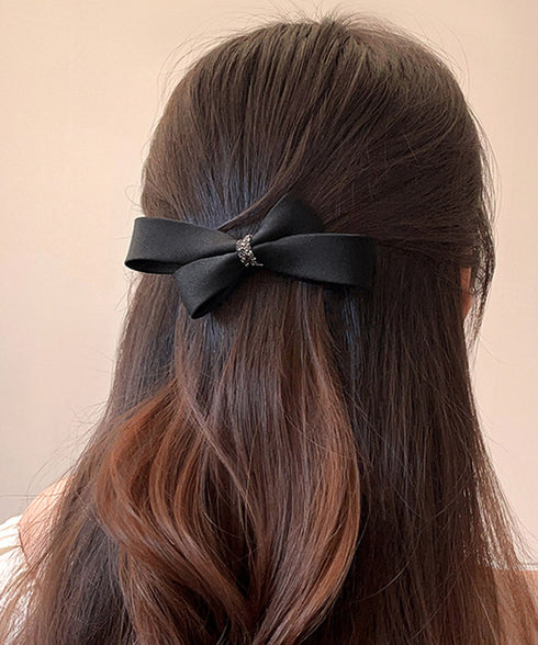 ヘアクリップ リボンヘアピン 韓国風 ヘアアクセサリー 髪飾り 髪留め シンプル フェミニン 大人可愛い オフィスカジュアル パーティー 成人式 入学式卒業式 99ZYSP-006