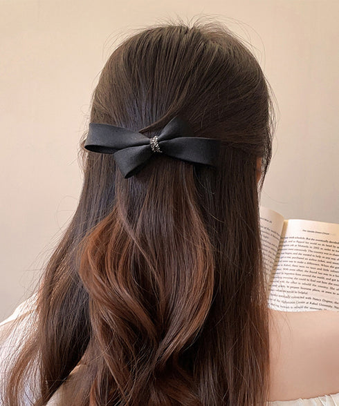 ヘアクリップ リボンヘアピン 韓国風 ヘアアクセサリー 髪飾り 髪留め シンプル フェミニン 大人可愛い オフィスカジュアル パーティー 成人式 入学式卒業式 99ZYSP-006