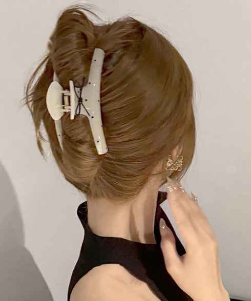 バンスクリップ リボンヘアクリップ 新作 レディース ヘアアクセサリー 韓国風 大人女性可愛い 髪留め オフィスカジュアル 上品 ハーフアップ 発表会女子会髪飾り 99ZYSP-009