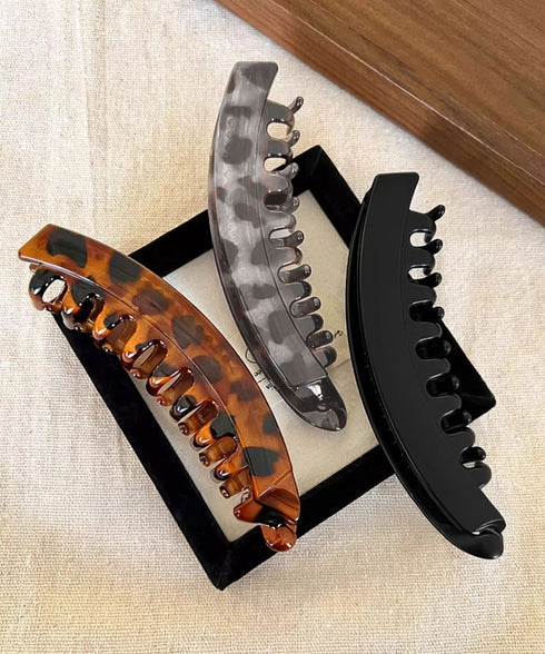 ヘアクリップ バナナクリップ 髪留め レディース ヘアアクセサリー 浴衣まつり カジュアル フェミニン シンプル プレゼント 髪飾り 結婚式二次会 おしゃれ 99ZYSP-011