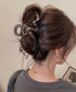 バンスクリップ ヘアクリップ まとめ髪 韓国風 ヘアアクセサリー 大きめ 髪留め おしゃれ 大人可愛い オフイスカジュアル 小物 誕生日 プレゼント 女子会 99ZYSP-018