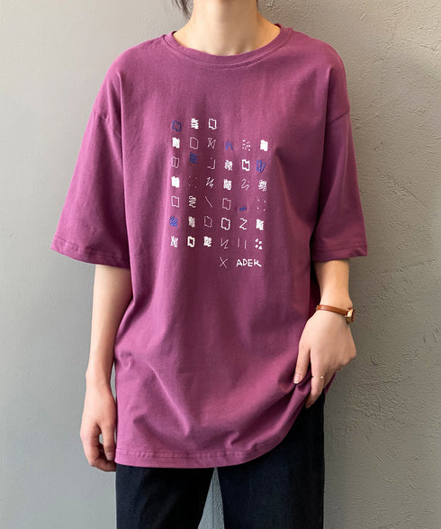 ロゴtシャツ 半袖 レディース 夏 ラウンドネック カットソー カジュアル 刺しゅう 着やせ AMYS-1019