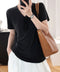 半袖 Tシャツ レディース シンプル カジュアル カットソー 無地 サマーtシャツ 着やせ おしゃれ 夏服 大人 AMYX-86009