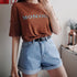 ベルト付きデニムショートパンツ春夏短パン ハイウエストデニムパンツレディース ロールアップデニムショーパン美脚脚長 着やせカジュアルホットパンツ おしゃれ 韓国風 MUSID-001