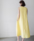 リネンワンピース ノースリーブ 韓国風夏 レディース ゆったり Aラインワンピース きれいめ 綿麻ワンピース ナチュラル タンクワンピース ロングワンピース着やせ AMYJ-6001