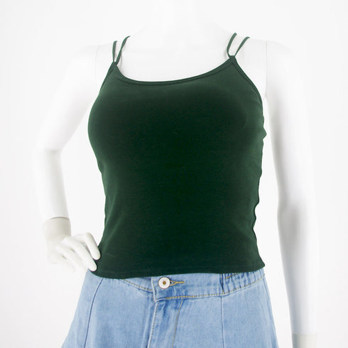 背中あき キャミソール パッド付き 背中あき キャミソール パッド付き バックオープン バッククロス キャミソール CAIHONG-001