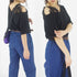 オフショルダー トップス 半袖 オフショルダー トップス 半袖 レディース 春夏 ワンショルダー Tシャツ 半袖 HSYR-004