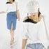 オフショルダー トップス 半袖 オフショルダー トップス 半袖 レディース 春夏 ワンショルダー Tシャツ 半袖 HSYR-004