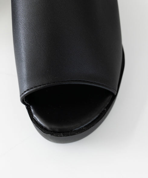 厚底サンダル レディース ウェッジソール ミュールサンダル オープントゥ 歩きやすい夏靴 軽量 美脚サンダル 疲れないサンダル韓国 おしゃれ コンフォートサンダル QLUY-001