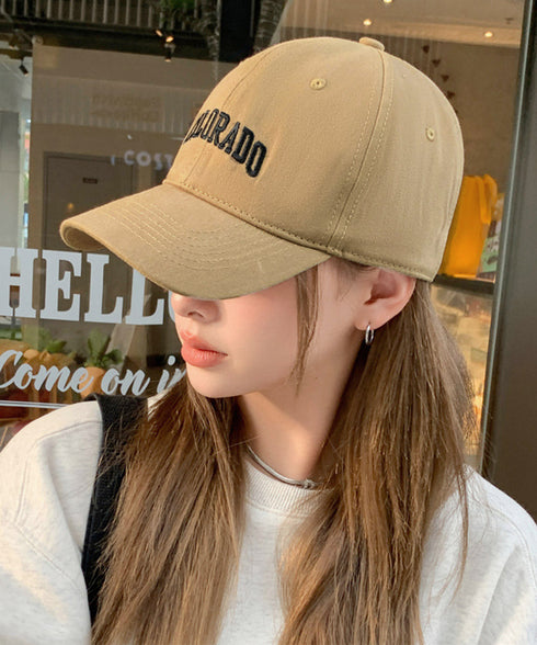 ベースボールキャップ 韓国 キャスケット 刺しゅうロゴキャップ レディース おしゃれ 小顔見せ帽子 スポーツ観戦帽子 キャップ 深め 自転車 飛ばない 日よけ帽子 SINIU-005