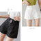 シフォン ショートパンツ レディース シフォン ショートパンツ レディース ハイウエスト ホットパンツ タック入り ワイドパンツ キュロット 美脚ショーパン TAOYY-013