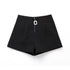 シフォン ショートパンツ レディース シフォン ショートパンツ レディース ハイウエスト ホットパンツ タック入り ワイドパンツ キュロット 美脚ショーパン TAOYY-013
