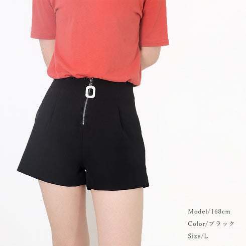 シフォン ショートパンツ レディース シフォン ショートパンツ レディース ハイウエスト ホットパンツ タック入り ワイドパンツ キュロット 美脚ショーパン TAOYY-013