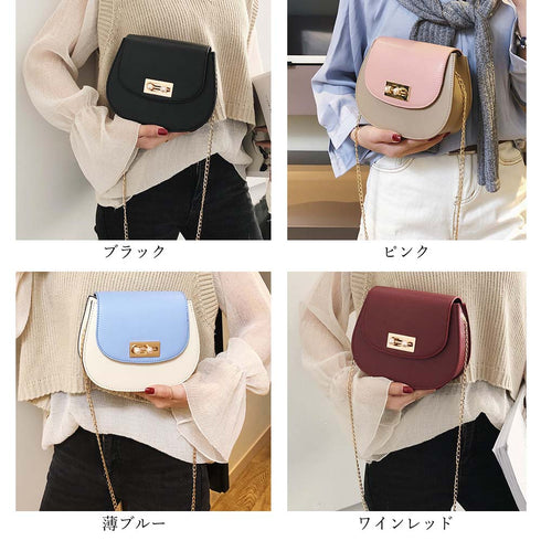 ショルダーバッグ レディース 斜めがけ ショルダーバッグ レディース 斜めがけ 大人 チェーンバッグ ミニバッグ ポシェット TZM-137