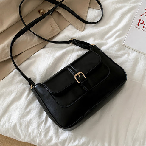 ショルダーバッグ 斜めがけ レディース 韓国 大人 ミニバッグ 黒PUレザー ショルダー 肩掛けカバン 小さい かばん おしゃれ 肩掛けバッグ カジュアル 合皮 TZM-162