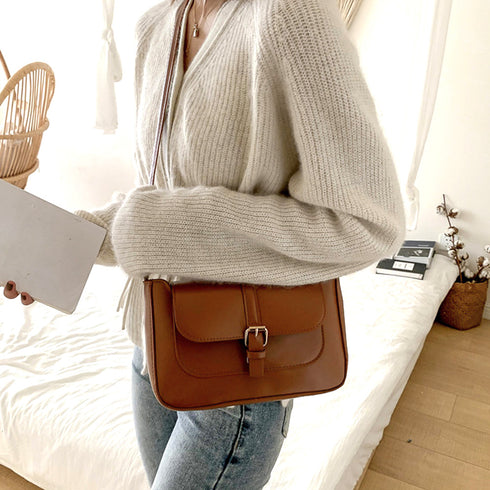 ショルダーバッグ 斜めがけ レディース 韓国 大人 ミニバッグ 黒PUレザー ショルダー 肩掛けカバン 小さい かばん おしゃれ 肩掛けバッグ カジュアル 合皮 TZM-162