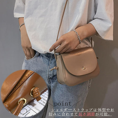 ミニバッグ ショルダーバッグ ミニバッグ ショルダーバッグ レディース 斜めがけ 大人 ポシェット レザーバッグ 小さめ フラップバッグ 肩掛け TZM-187