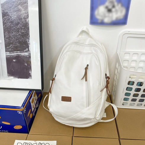 リュックサック ユニセックス 大容量A4 レトロ風 バックパック 男女兼用 デイパック 修学旅行 アウトドア 通学通勤バッグ オルチャン カジュアルバッグ 人気 TZM-272