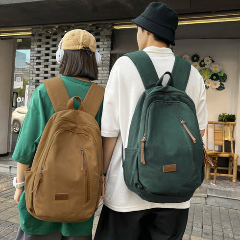 リュックサック ユニセックス 大容量A4 レトロ風 バックパック 男女兼用 デイパック 修学旅行 アウトドア 通学通勤バッグ オルチャン カジュアルバッグ 人気 TZM-272