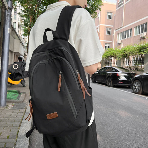 リュックサック ユニセックス 大容量A4 レトロ風 バックパック 男女兼用 デイパック 修学旅行 アウトドア 通学通勤バッグ オルチャン カジュアルバッグ 人気 TZM-272