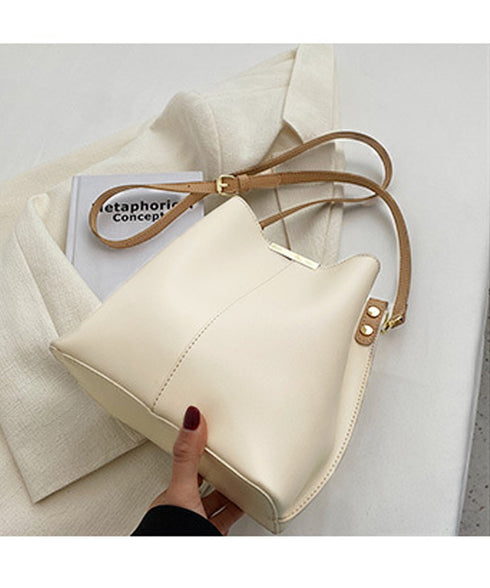 ショルダーバッグ 2wayバケットバッグ レディース 通勤通学 ミニハンドバッグ オフィスカジュアル 肩掛けカバン スクエア 大人かわいい 斜め掛けバッグ 韓国風 TZM-304