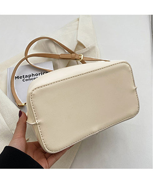 ショルダーバッグ 2wayバケットバッグ レディース 通勤通学 ミニハンドバッグ オフィスカジュアル 肩掛けカバン スクエア 大人かわいい 斜め掛けバッグ 韓国風 TZM-304