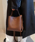 ショルダーバッグ 2wayバケットバッグ レディース 大人可愛い ミニハンドバッグ PUレザー オフィスカジュアル スクエア 斜め掛けバッグ バケツ型 合皮かばん TZM-318