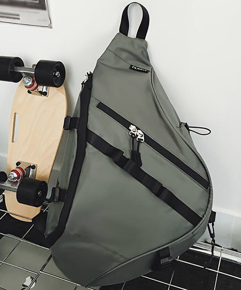 ワンショルダーボディバッグ涙型バッグ軽量 ワンショルダーバッグ カジュアル メッセンジャーバッグ 通勤通学斜めがけバッグ ナイロン アウトドアバッグ 大容量鞄旅行 TZM-336