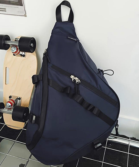 ワンショルダーボディバッグ涙型バッグ軽量 ワンショルダーバッグ カジュアル メッセンジャーバッグ 通勤通学斜めがけバッグ ナイロン アウトドアバッグ 大容量鞄旅行 TZM-336