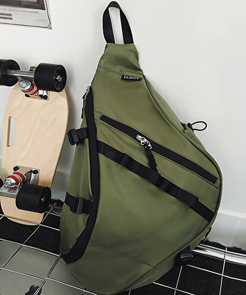 ワンショルダーボディバッグ涙型バッグ軽量 ワンショルダーバッグ カジュアル メッセンジャーバッグ 通勤通学斜めがけバッグ ナイロン アウトドアバッグ 大容量鞄旅行 TZM-336