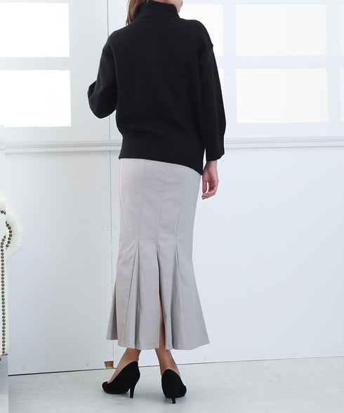 タートルネックニット レディース 秋冬服 ハイネック セーター あたたか 長袖 ニットトップス 無地 シンプル 大人カジュアル ニットソー オルチャン人気セーター WANGYUE-035