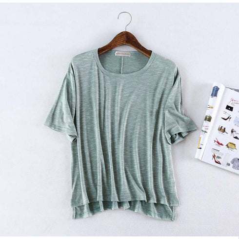 tシャツ レディース 半袖 カットソー tシャツ レディース 半袖 カットソー ラウンドネック 無地 トップス シンプル XYK-012