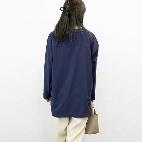 シャツブラウス レディース 大きいサイズ 春夏 スキッパーブラウス オフィスカジュアルトップス 七分袖 ブラウス 20代 30代 40代 ZHUIMR-002