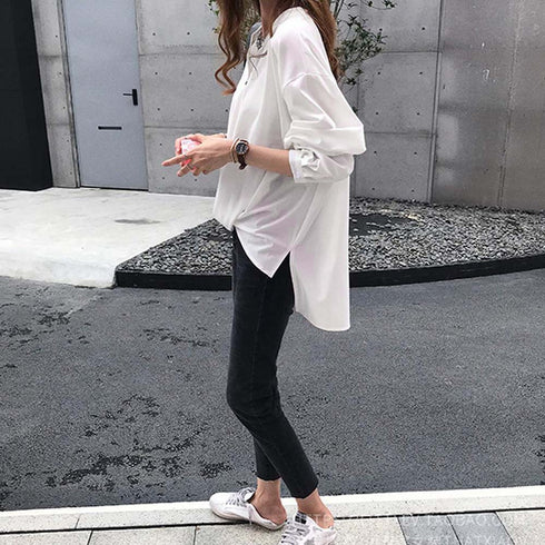 シャツブラウス レディース 大きいサイズ 春夏 スキッパーブラウス オフィスカジュアルトップス 七分袖 ブラウス 20代 30代 40代 ZHUIMR-002