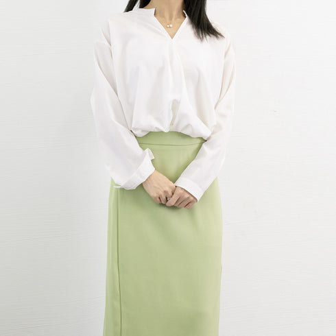 シャツブラウス レディース 大きいサイズ 春夏 スキッパーブラウス オフィスカジュアルトップス 七分袖 ブラウス 20代 30代 40代 ZHUIMR-002