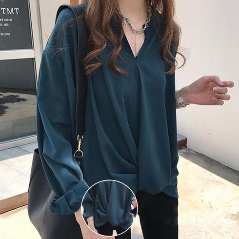 シャツブラウス レディース 大きいサイズ 春夏 スキッパーブラウス オフィスカジュアルトップス 七分袖 ブラウス 20代 30代 40代 ZHUIMR-002