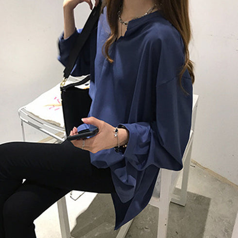 シャツブラウス レディース 大きいサイズ 春夏 スキッパーブラウス オフィスカジュアルトップス 七分袖 ブラウス 20代 30代 40代 ZHUIMR-002