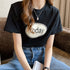 ロゴTシャツ レディース 半袖 ロゴTシャツ レディース 半袖 カットソー 春夏 トップス ラウンドネック カジュアル コットン tシャツ ロゴプリント ZHUIMR-065