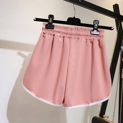 ショートパンツ レディース ショートパンツ レディース サイドライン 短パン カジュアル ホットパンツ 夏 スウェットパンツ フィットネス ZHUIMR-072