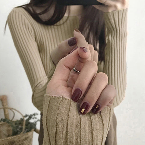 リブニットトップス レディース 大人秋服 太めリブタイトニット クルーネック セーター リブ編み 長袖 ストレッチ 普段着 ニットウェア 柔らか プルオーバー 冬 ZHUIMR-115