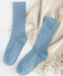 リブソックス レディース ミドル丈 靴下 無地綿混ソックス シンプル 通学靴下 レトロ カラーソックス カラバリ靴下 蒸れない カジュアルクルーソックス 春夏秋冬 ZUSH-001