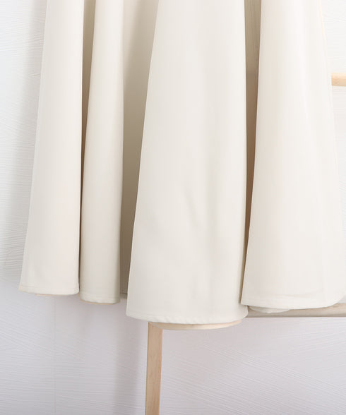 フレアスカート レディース ハイウエスト ロング丈 Aラインスカート 高見え ボトムス オフィスカジュアル おしゃれ フェミニンスカート AMCYH-82002