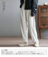 コーデュロイパンツ レディース レトロ風 秋冬 ストレートパンツ ハイウエスト ルーズテーパードパンツ 着やせ カジュアル ゆるシルエットパンツ おしゃれ AMYS-1044
