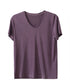 半袖 Tシャツ レディース シンプル カジュアル カットソー 無地 サマーtシャツ 着やせ おしゃれ 夏服 大人 AMYX-86009