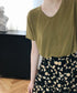 半袖 Tシャツ レディース シンプル カジュアル カットソー 無地 サマーtシャツ 着やせ おしゃれ 夏服 大人 AMYX-86009