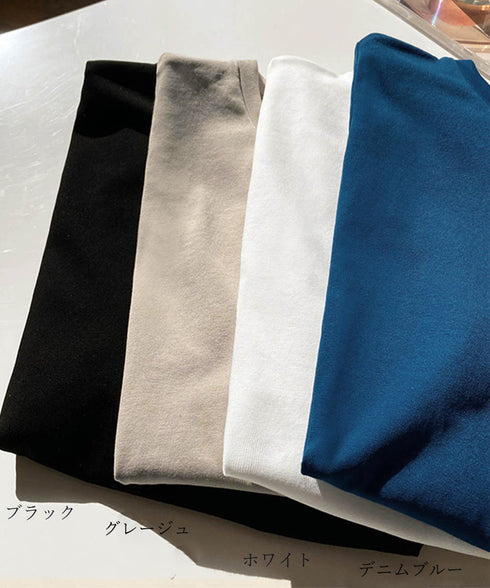 パフスリーブ Tシャツレディース 無地 ラウンドネック 半袖 カットソー 大人かわいい プルオーバー シンプル シャツブラウス 着やせ AMYX-86029