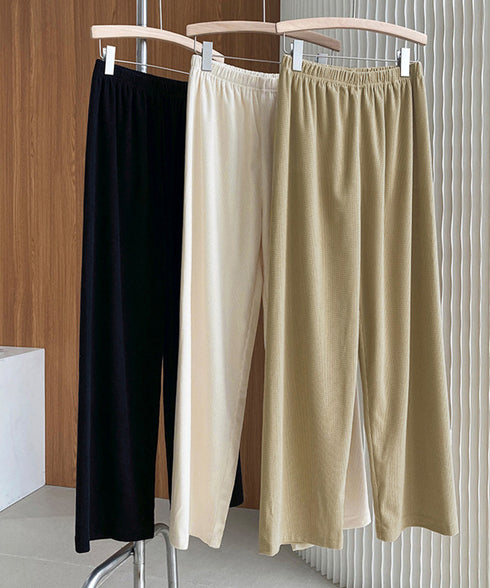 ワイドパンツ ウエストゴムイージーパンツ レディース ゆったり ストレートパンツ カジュアル ルーズパンツ 秋冬 ロングパンツ リラックス ウエア AMYX-86050