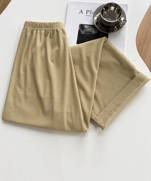 ワイドパンツ ウエストゴムイージーパンツ レディース ゆったり ストレートパンツ カジュアル ルーズパンツ 秋冬 ロングパンツ リラックス ウエア AMYX-86050