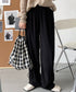 ワイドパンツ ウエストゴムイージーパンツ レディース ゆったり ストレートパンツ カジュアル ルーズパンツ 秋冬 ロングパンツ リラックス ウエア AMYX-86050