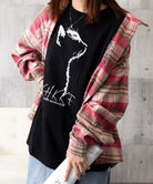 ビッグtシャツ レディース 半袖トップス 詳細画像26